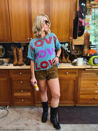 I Love You Oversized T-Shirt
