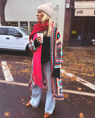 Stella Two Tone Scarf