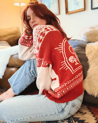 Western Bonfire Sweater