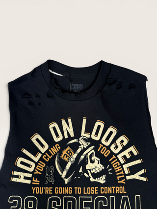 38 Special Hold On Loosely Chop Shop Tank Top