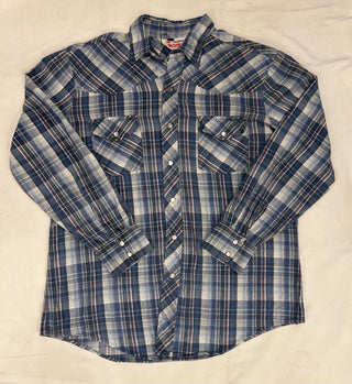 Vintage Men’s Westerner Snap Up Shirt Size Large