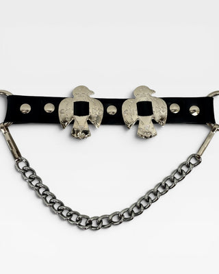 Thunderbird Concho Boot Harness Chain Strap