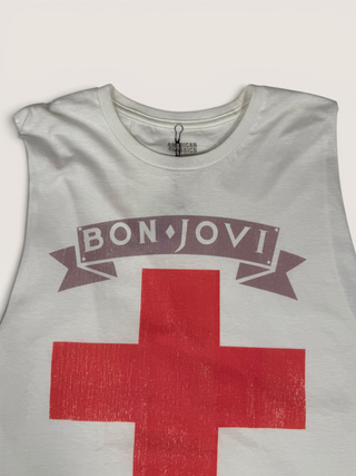 Bon Jovi Chop Shop Muscle Tank Top