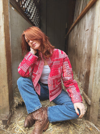 Jolene Paisley Quilted Jacket