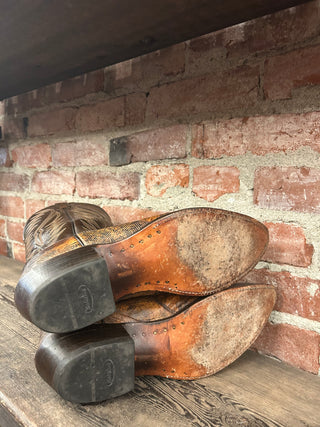 Dan Post Monitor Lizard Cowboy Boots Men’s Size 11