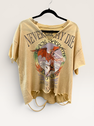 Chop Shop Black Sabbath Distressed T-Shirt