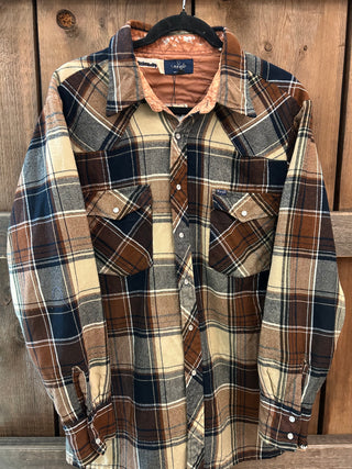 Vintage Men’s Wrangler Snap Up Shirt L
