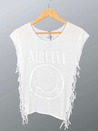 Chop Shop Nirvana Smiley Face T-Shirt