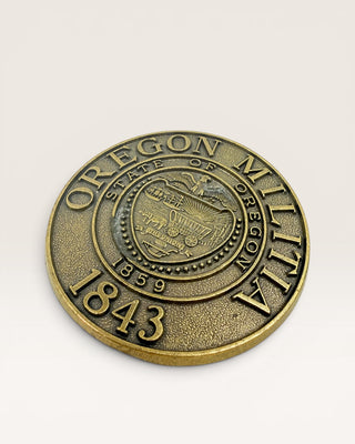 Oregon Militia Commemorative Belt Buckle