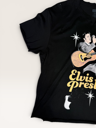Elvis Presley Chop Shop V-Neck T-Shirt