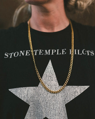Stainless Steel Gold Chain Necklace