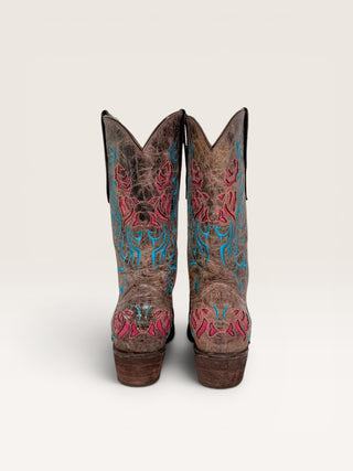 Red Hawk Boots Women's Cowboy Boots Size 9