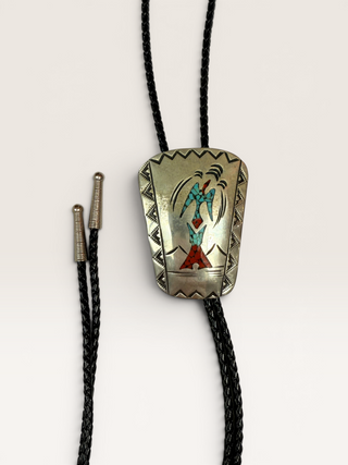 Vintage Willie Nessie Navajo Bolo Tie