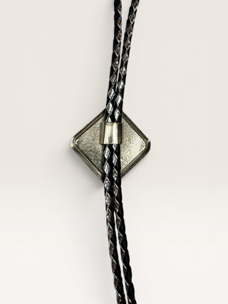 Military-Style Heraldic Crest Bolo Tie