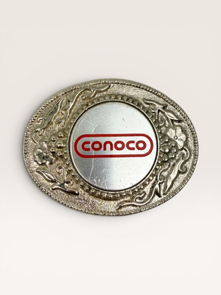 Vintage Conoco Belt Buckle