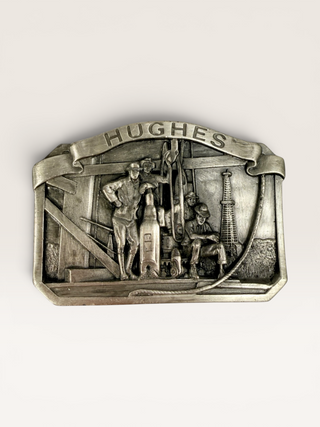 Vintage Hughes Tool Division Belt Buckle