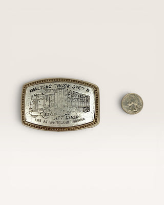 Walters Truck Stop Belt Buckle