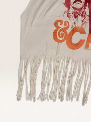 Sonny and Cher Chop Shop Fringe Muscle Tank