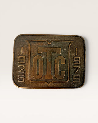 Vintage 1975 OTC Commemorative Belt Buckle