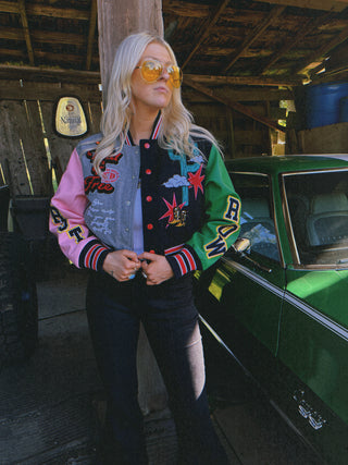 Wild & Free Varsity Jacket
