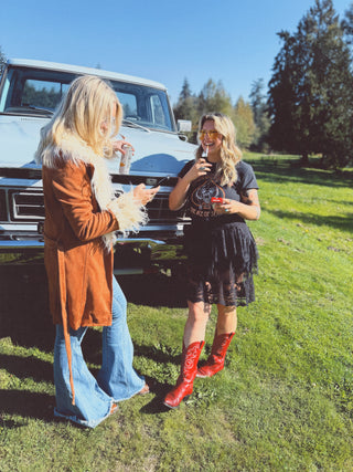 Could’ve Been Her Fur Trim Jacket