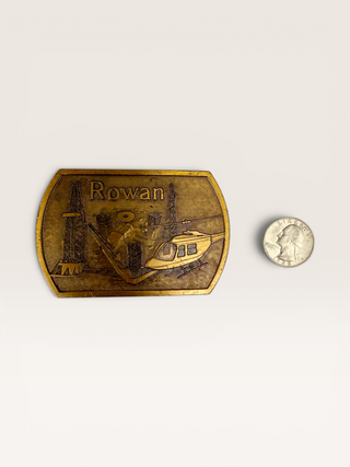 Vintage Rowan with Helicopter Belt Buckle