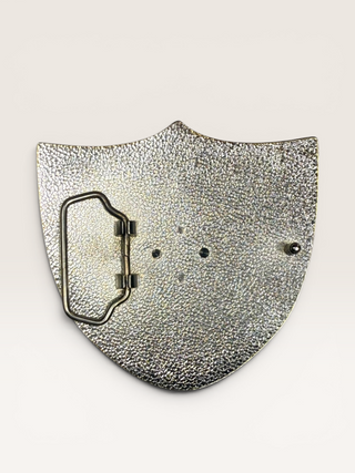 Flaming Dice Belt Buckle