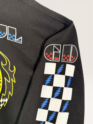 Grateful Dead Chop Shop Cropped Hoodie