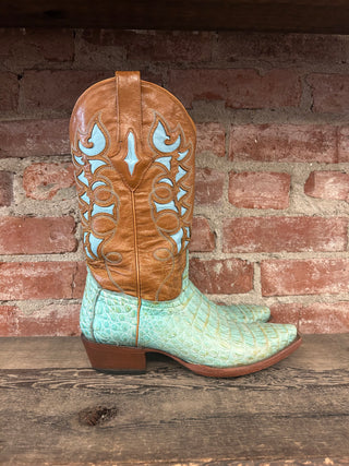 Resistol by Lucchese Alligator Cowboy Boots Women's Size 8