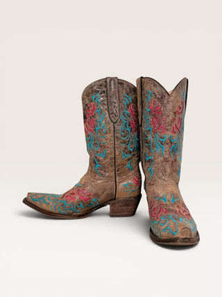 Red Hawk Boots Women's Cowboy Boots Size 9