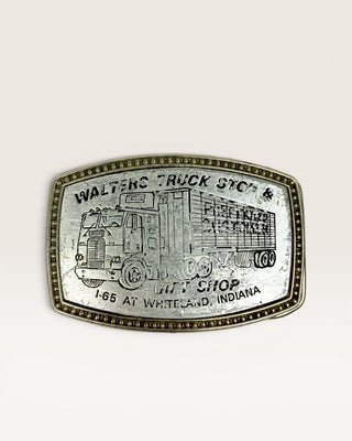 Walters Truck Stop Belt Buckle