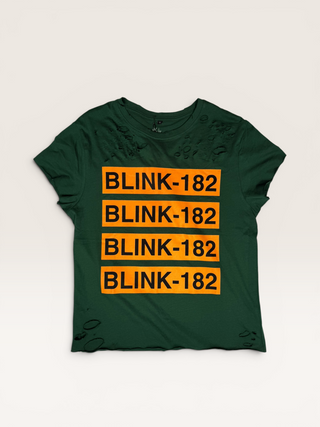 Blink-182 Chop Shop Distressed T-Shirt