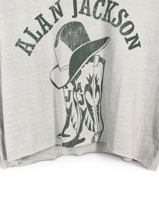 Alan Jackson Chop Shop Simple Crop T-Shirt