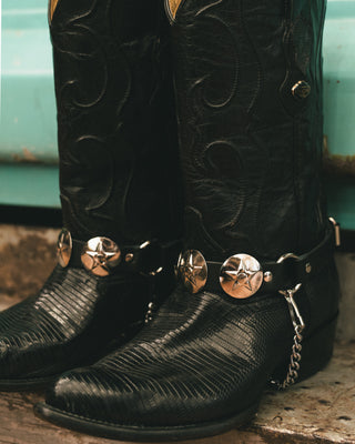 Star Concho Boot Harness Chain
