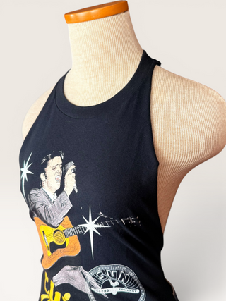 Elvis Presley Chop Shop Halter Top Tank