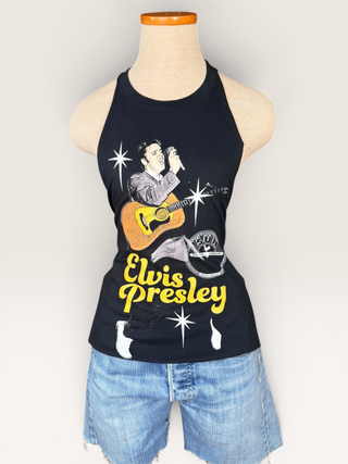 Elvis Presley Chop Shop Halter Top Tank