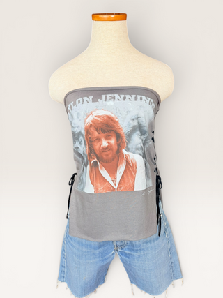 Waylon Jennings Strapless Chop Shop