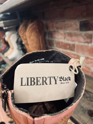 Liberty Black Women's Cowboy Boots Size 7.5