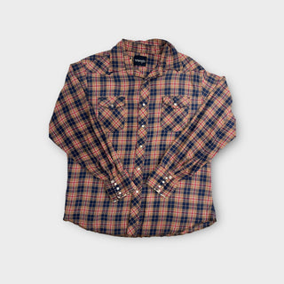 Vintage Men’s Wrangler Snap Up Shirt Size Large