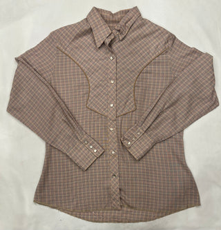 Vintage Women’s Wrangler Snap Up Shirt Size Medium