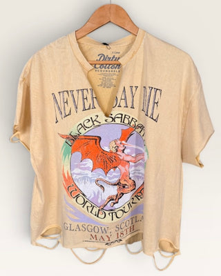 Chop Shop Black Sabbath Distressed T-Shirt