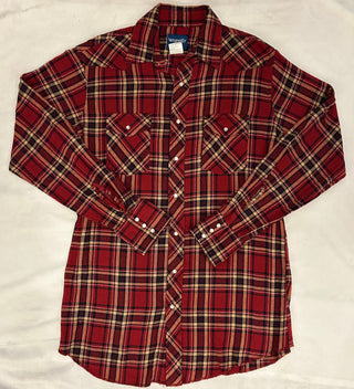 Vintage Men’s Wrangler Snap Up Shirt Size Large Tall