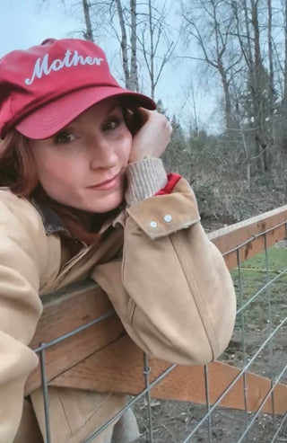 Mother Satin Embroidered Baseball Hat
