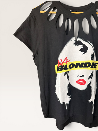 Blondie Chop Shop Cut Out T-Shirt