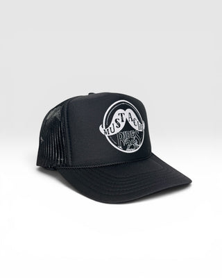 Mustache Rides Trucker Hat