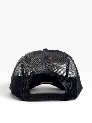 Gold Dogs Black Gradient Trucker Hat