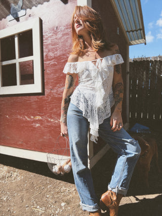 Sweet Ray Lace Top