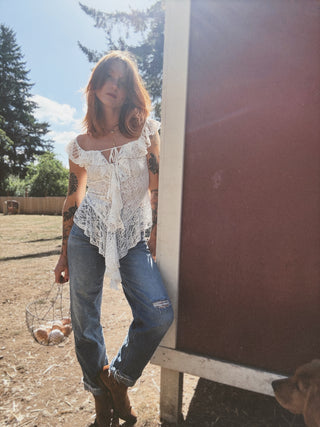 Sweet Ray Lace Top