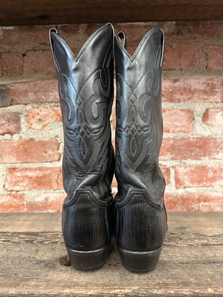 Tony Lama Genuine Lizard Cowboy Boots Size 9.5 M/11 W