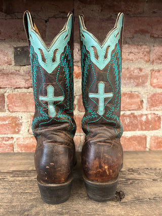 JB Dillon Cowboy Boots Women's Size 8